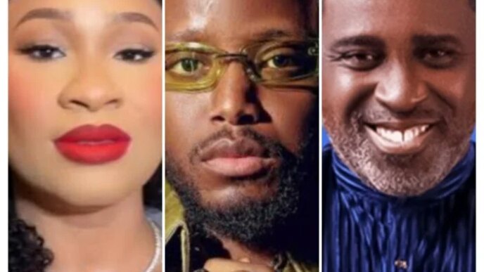 drama as chike reacts to alleged affair with frank edohos wife