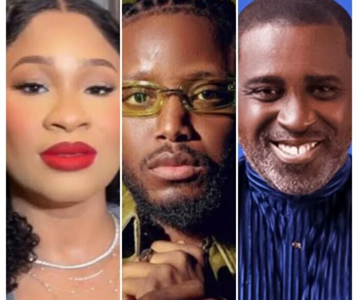drama as chike reacts to alleged affair with frank edohos wife