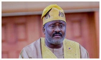 i wont let you down again desmond elliot apologizes to tinubus cos gbajabiamila