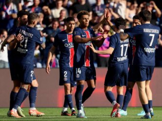 ligue 1 five psg players make team of the season full list