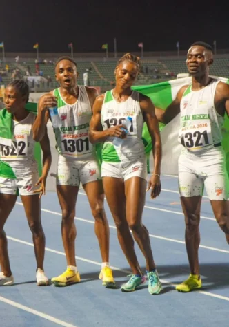 nigeria stands on business as tobi amusan leads medal rush on day 2 of caa african senior athletics