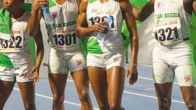 nigeria stands on business as tobi amusan leads medal rush on day 2 of caa african senior athletics