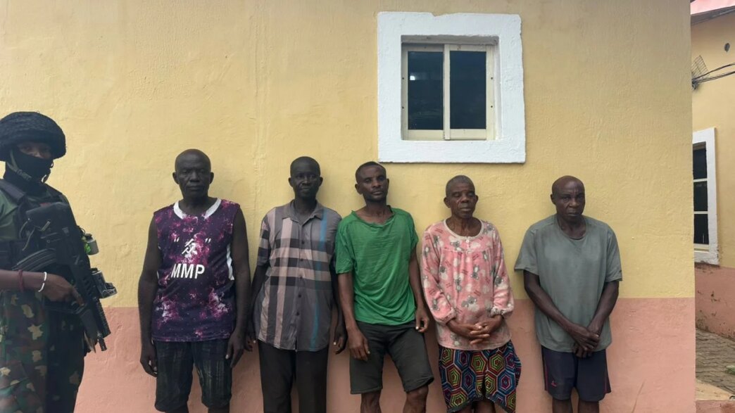 nigerian navy hands over five suspected ipob esn members to dss