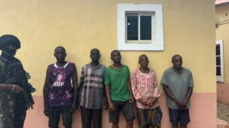 nigerian navy hands over five suspected ipob esn members to dss