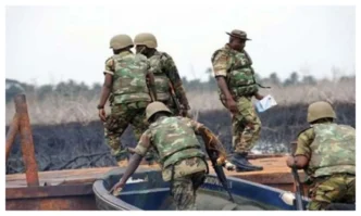 nigerian navy sustains onslaught on economic saboteurs dismantles black market fuel supply ring in r