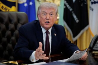 us will win iran port blockade 100 percent effective trump