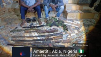 14 brigade troops arrest three suspected arms dealers recover arms
