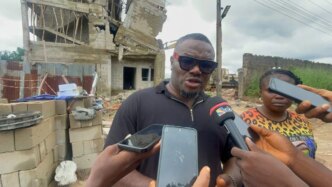 anambra doubles down on unsafe construction sites demolishes failed building near onitsha