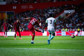 friendly portugal coach martinez reacts to victory over super eagles