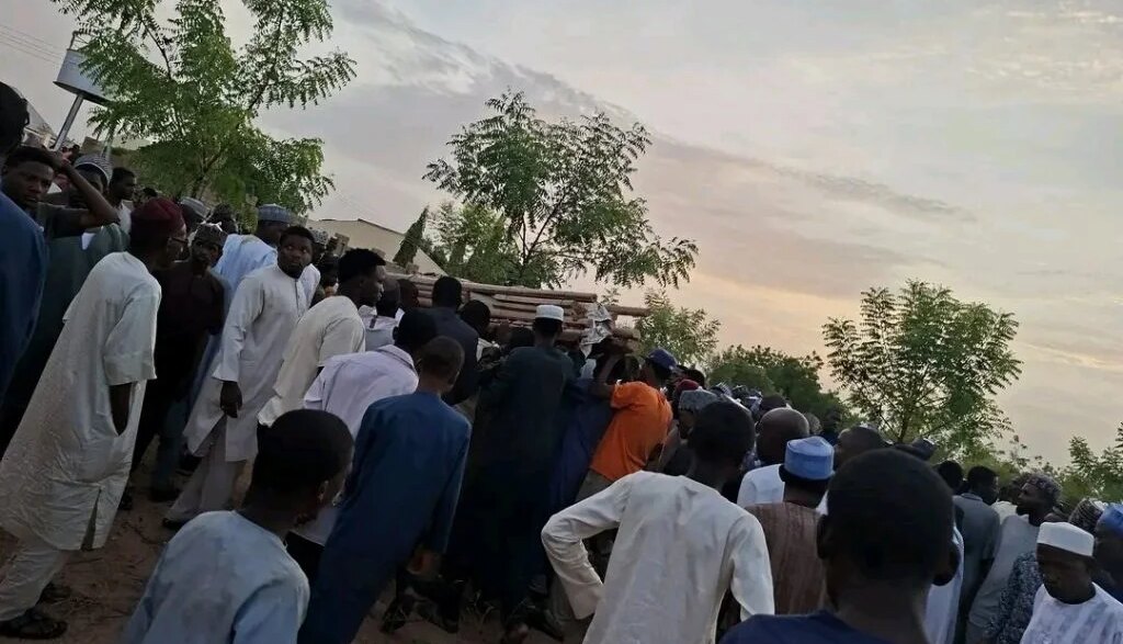 funeral prayers held for general rabe abubakar in katsina photos