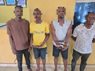 lagos police foil alleged cult initiation arrest four suspects