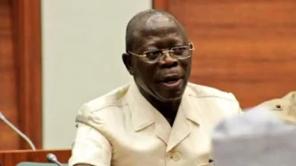 nnpc house of thieves oshiomhole fumes over alleged employment for officials children