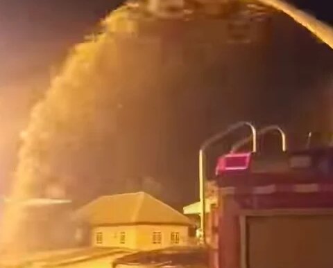 petrol station razed as tanker bursts into flame in umuahia