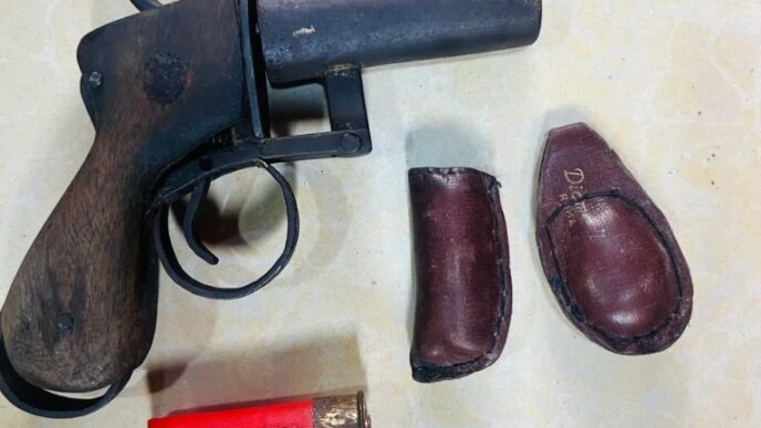 police arrest 22 year old cult suspect recover pistol in lagos operation