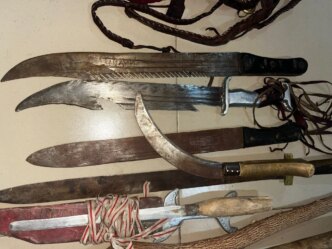 police arrest three suspects with dangerous weapons in yobe