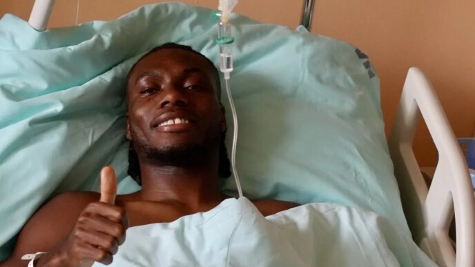 super eagles igoh ogbu undergoes successful surgery