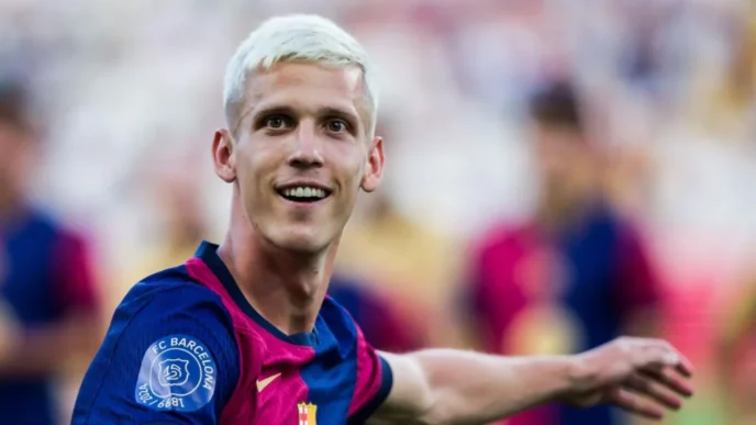 transfer barcelonas dani olmo responds to arsenal links 1024x576