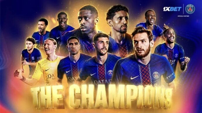 two time ucl champions paris saint germain confirm status as best football dynasty with 1xbet