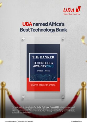 uba wins 2026 banker technology award for ai innovation launches upgraded mobile app