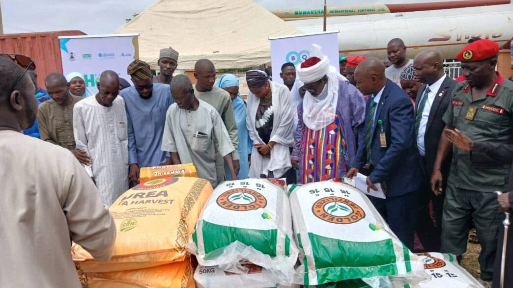 boa japtini flag off renewed hope input distribution for 15000 taraba farmers