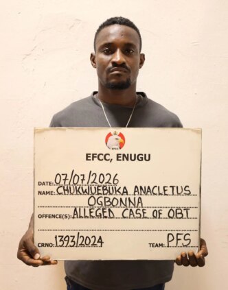 efcc arraigns fake car dealer over alleged n15 4m fraud in enugu