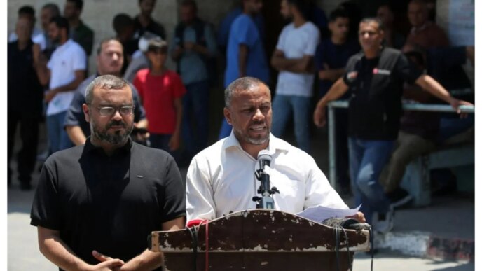 hamas dissolves gaza government in symbolic step toward transfer of tower