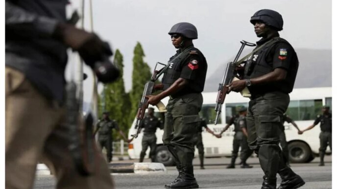 imo police arrest criminal suspects recover human skulls arms others
