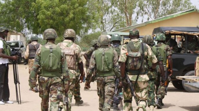 military recovers bandits apc loaded with motorcycles after killing over 100 terrorists video