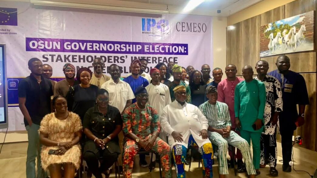 osun guber focus on issue based election coverage ipc urges journalists