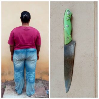 police arrest woman for attempted murder of house help in umuahia recover knife