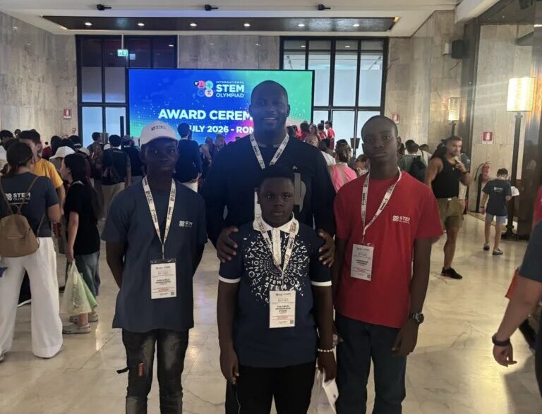 three nigerian kids win gold in international stem olympiad competition 768x1024