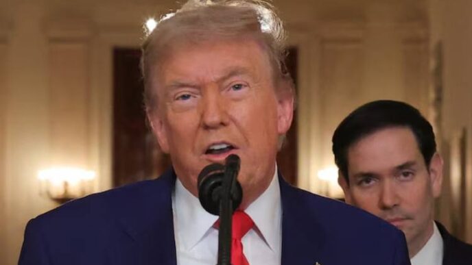 US President Donald Trump 1