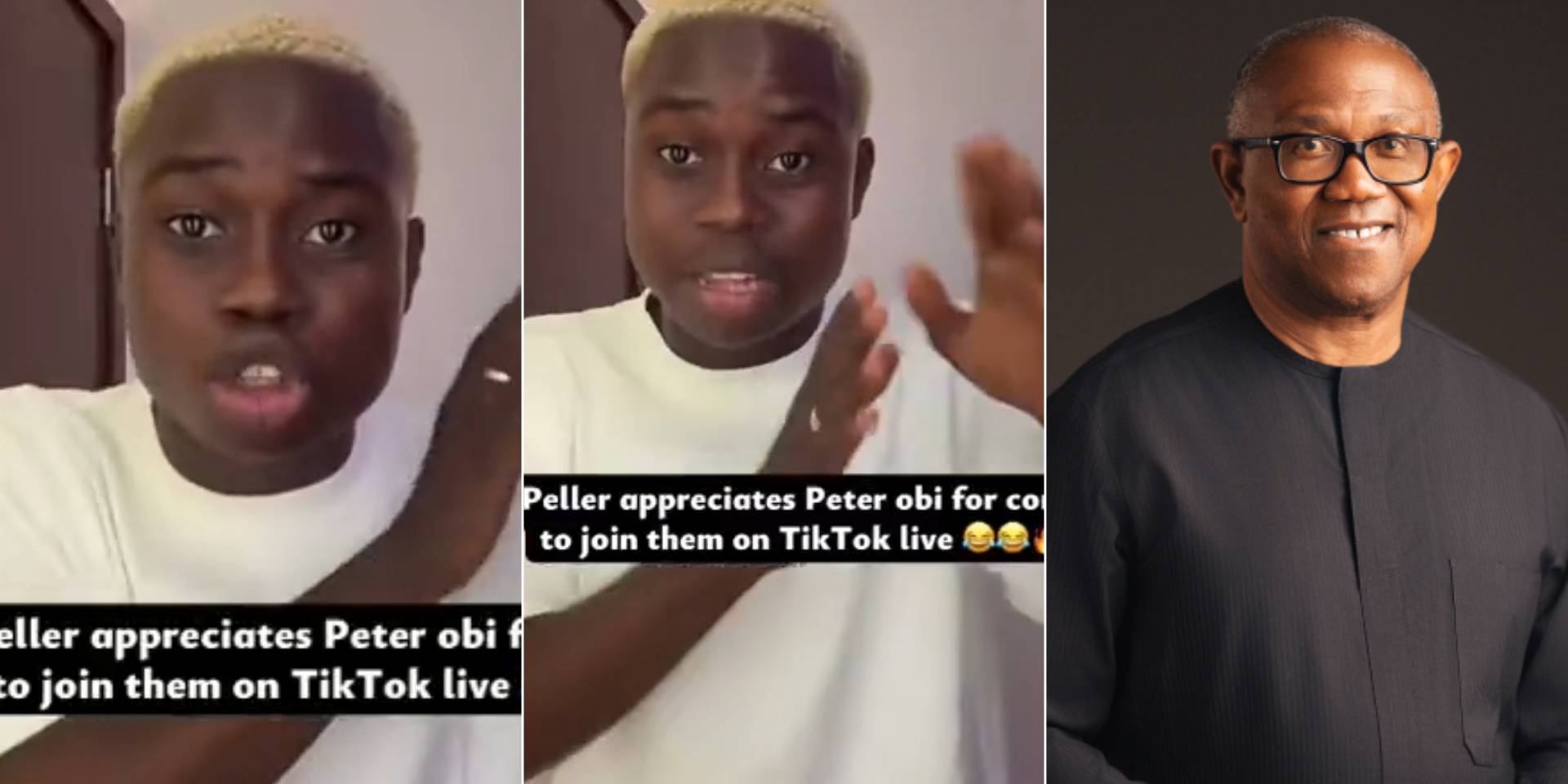Peller Peter Obi TikTok